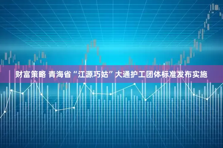 财富策略 青海省“江源巧姑”大通护工团体标准发布实施